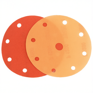 Disques de ponçage Velcro Ttake, 15 trous, grain 1200, support en fibre pour une finition lisse - Product Image 2