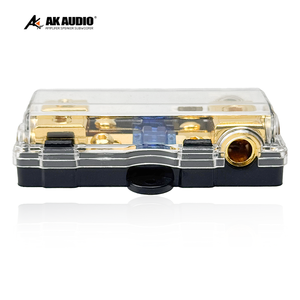 Porte-fusible ANL en ligne 4 canaux classe AB 12-36V AK-F03 100A pour amplificateur audio de voiture avec voyant LED - Product Image 3
