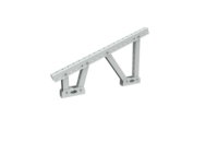 Support de fixation en L pour panneau solaire CHIKO, pour toit en tuiles, système de panneaux solaires, aluminium, résistant au vent 28 m/s, OEM personnalisé