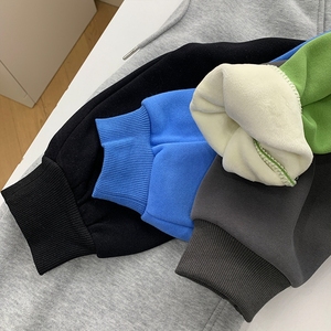 Quần Áo Các Nhà Sản Xuất Nặng Trọng Lượng Áo Len Tùy Chỉnh 3D Nổi Crewneck Áo - Product Image 3