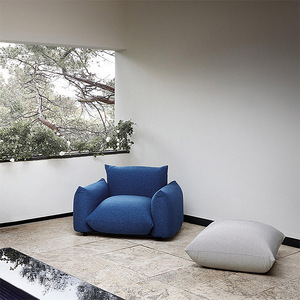 Canapé moderne de luxe 1 2 3 places en tissu en lin, convertible en lit, grand rembourrage en bois et en coton, canapé en lin, meubles de salon - Product Image 5