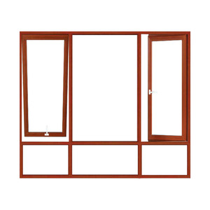 Fenêtres à battants en PVC particulièrement populaires et économiques, ouverture intérieur-extérieur, taille personnalisée, porte à battants en UPVC renforcée en acier - Product Image 2