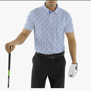 Logo personnalisé Durable Respirant Anti-Rides Performance Brodé à Séchage Rapide Polo de Luxe Polo Golf Compagnie - Product Image 3