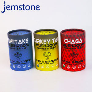 100% Recycled Biodegradable Hot Selling 100% Recycled Custom <b>Round</b> Paper Tube <b>Box</b> Packaging - Product Image 1