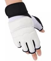 Gants d'entraînement de Taekwondo à demi-doigts personnalisés de haute qualité à prix abordable pour l'entraînement