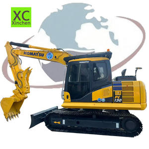 Excavatrices sur chenilles Komatsu PC110 PC120 PC130 PC160 PC200 d'occasion en provenance du Japon, excavatrice hydraulique sur chenilles de 13 tonnes - Product Image 1