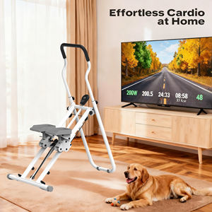 Máquina <span class=keywords><strong>escaladora</strong></span> vertical ajustable, reposabrazos y pedal de altura, máquina de escalada de montaña, escalador de escaleras para Fitness, <span class=keywords><strong>gimnasio</strong></span> en casa - Product Image 5