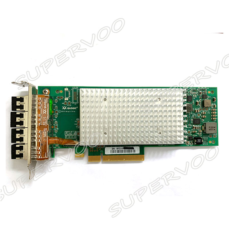 QLE2694L 16 Гбит/с SR четырехпортовый Половина Finger Низкопрофильная PCI Express 3x8 QLE2694L-CK