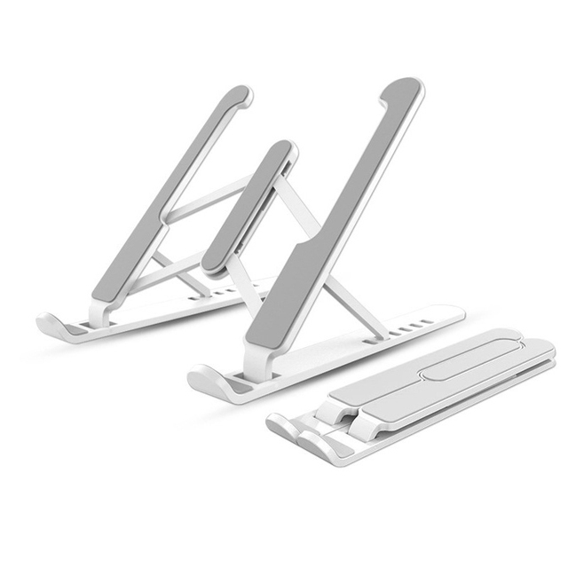 Portable Laptop Holder Riser ABS Anti Slip Foldable Computer Notebook Stand