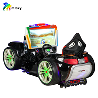 M SKY VR-200 Machine de jeu vidéo à bascule à monnayeur en fibre de verre pour enfants, centre commercial, parc d'attractions, salle de jeux, FEC, version anglaise