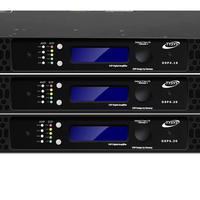 Amplificador de Potencia Profesional DSP Clase D de 2 y 4 Canales, Amplificador de Audio Digital para Altavoces de Escenario y Karaoke