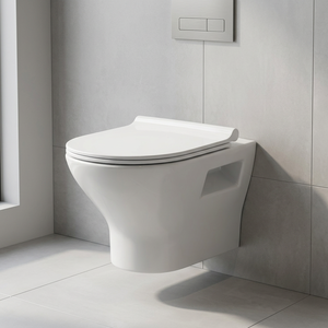โถสุขภัณฑ์แบบแขวนผนังสไตล์ยุโรป เซรามิก คุณภาพส่งออก - Product Image 5