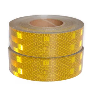Manufacturer Industrial Reflective Tape Radium Sticakers Roll Safety Reflective Tape for Trailers