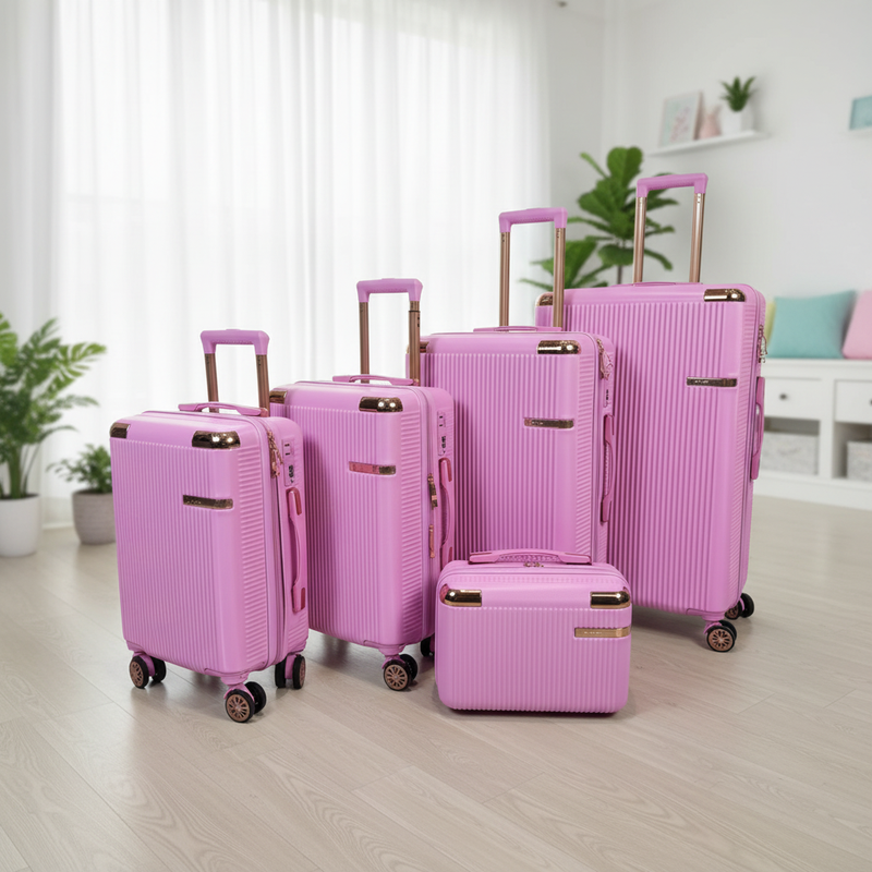 Durable Abs Custom Suitcase Set Multifunctional