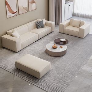 أريكة إيطالية مربعة الشكل ملائمة لغرفة المعيشة وغرفة النوم وبهو الفندق - Product Image 4