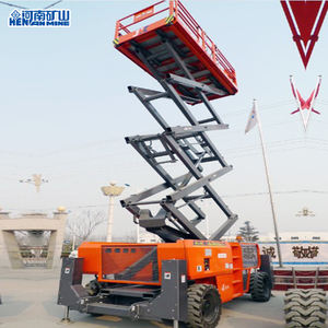 Gunting perancah listrik pemasangan mandiri kustom Platform kerja udara 150kg 250kg 300kg harga Platform <span class=keywords><strong>Lift</strong></span> - Product Image 4
