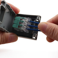 Boîtier de jonction extérieur étanche IP68 en PP pour isolation électrique, avec gel isolant et connecteur rempli de gel (Gelbox)