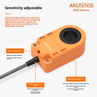 Capteur inductif annulaire AKUSENSE TH10-20, détection de chute de métal, tige en acier à ressort de 0,6 mm, capteur de comptage haute vitesse