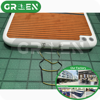 Plate-forme de bain quai flottant quai gonflable pont plate-forme flottante gonflable Jet Ski Dock île flottante gonflable