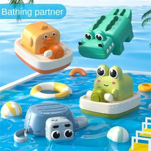 Juguete Flotante para Baño, Tortuga de Cuerda para Bañera, Juguete Acuático para Bebés y Niños Pequeños - Product Image 2