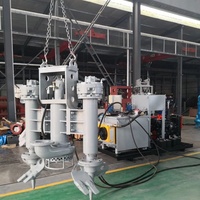 Pompa Lumpur Pasir Hidrolik Submersible untuk Proyek Pengerukan Ekskavator