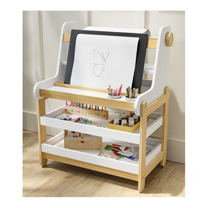 Table d'activités Montessori pour enfants : Chevalet de bureau intérieur pour l'apprentissage, le dessin et les travaux manuels, favorisant l'éducation - Product Image 1