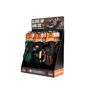 Hot Sale Foldable Eco-Friendly Cardboard <b>Counter</b> Top Tray 2 Tires Corrugated Paper Socks Hook Display Retail Shop Phone - Product Image 1