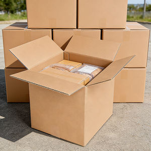 Custom <b>Large</b> Square <b>Gift</b> Carton <b>Box</b> Cardboard Corrugated Packaging Shipping Boxes - Product Image 3