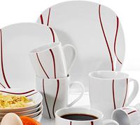 Service de table en porcelaine 30 pièces / Service de table pour 6 personnes
