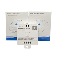 Pengontrol LED RGBW SPI Musik SP639E yang Dapat Diatur Alamatnya, IC LED Strip SK6812 WS2814 RGBW, Pengontrol Aplikasi