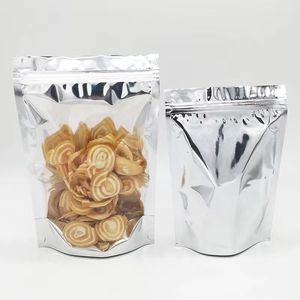 Hot Selling Zip Lock Plastic Aluminum Foil <strong>Ziplock</strong> Bag With Euro Slot Gold Metallic Custom Mylar Stand up <strong>Pouches</strong> - Product Image 6