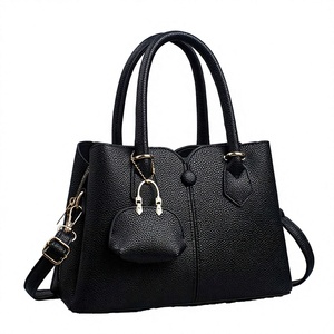 Bolso de Mano de PU de Alta Gama para Mujer, Disponible en Fábrica, Gran Capacidad, Estilo Bandolera con Cierre de Cremallera y Forro para Otoño - Product Image 2