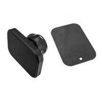 Kit de Soporte Magnético para Teléfono con Monturas de Bola de 17 mm y Placa de Montaje Magnética Adhesiva para iPhone, Samsung Galaxy, Note