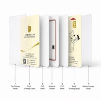 Carte IC Smart Lock avec puce SLE4442, PVC, accès aux portes d'hôtel, cartes personnalisées de haute qualité, vente en gros