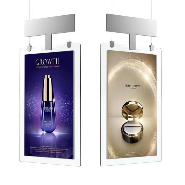 49 55 65 Inch 2000nits High Brightness Monitors Hanging Advertising Digital Signage Facing Window lcd monitor 55 inch Screen