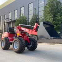 China HUAYA Fabrik Automatischer H180 Hochwertiger Kleiner Radlader mit EPA/Euro5/Anbaugeräten