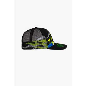 Gorra Trucker Premium Luna Monster-Energy con Suela Negra, Diseño Valentino-Rossi, Gorra de Béisbol Deportiva de Calidad Superior para Exportación - Product Image 3