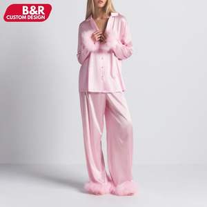 <span class=keywords><strong>Pigiama</strong></span> Morbido Personalizzato per <span class=keywords><strong>Donna</strong></span> in <span class=keywords><strong>COTONE</strong></span> Elasticizzato COMODO Set <span class=keywords><strong>Pigiama</strong></span> <span class=keywords><strong>Donna</strong></span> <span class=keywords><strong>con</strong></span> Maniche Lunghe e <span class=keywords><strong>Bottoni</strong></span> Frontali - Product Image 1