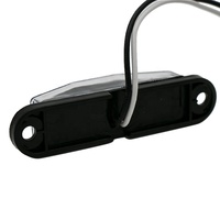 Feu de plaque d'immatriculation à LED 12 ~ 24V étanche parfait pour voiture remorque camion bateau halogène feu arrière de remorque 4LED feu d'immatriculation