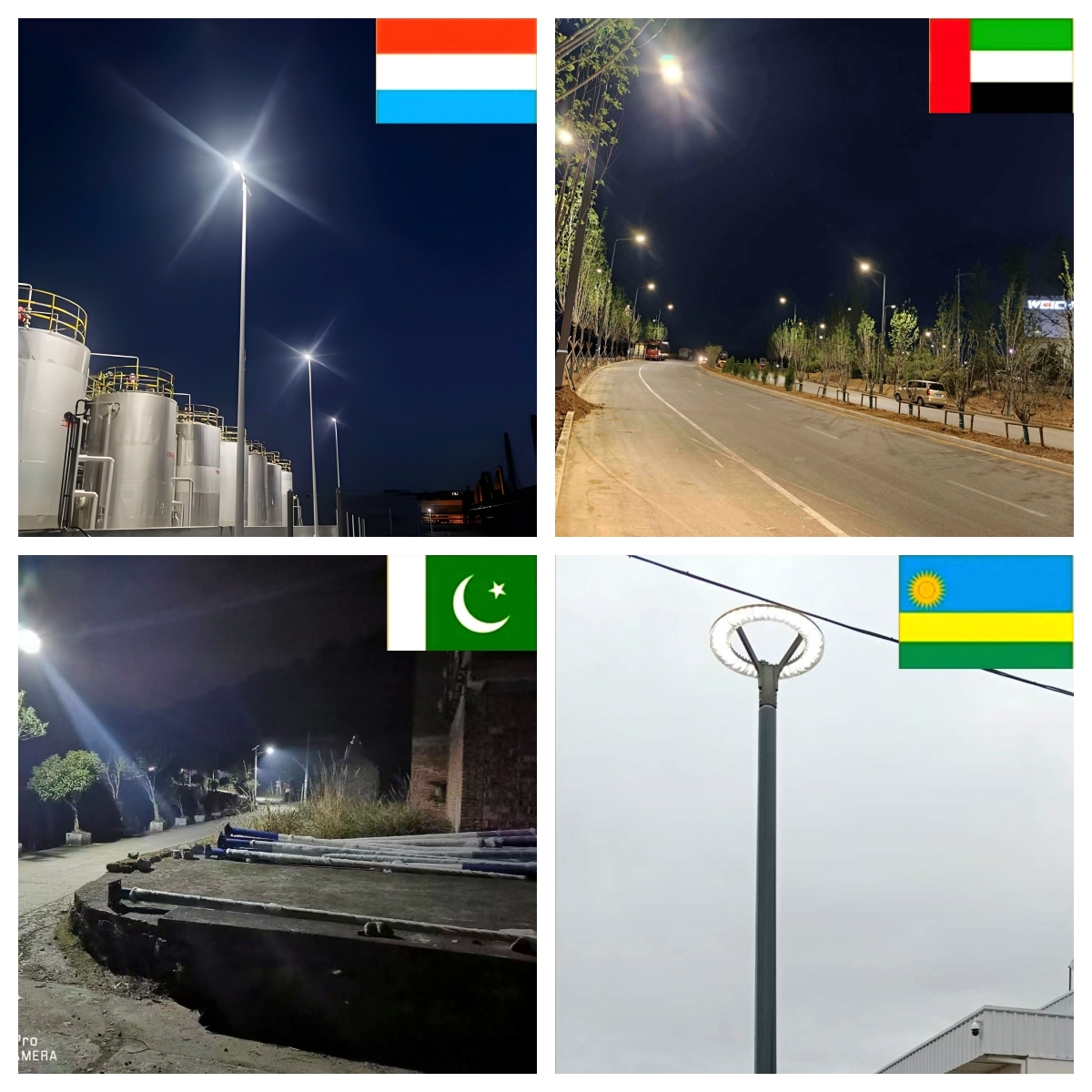 Manufacturers Outdoor Customized 4m 6m 7m 8m Galvanized Solar Street Light Pole Street Light Pole With 100W 200WLED For Highway · image 2