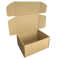 Boîtes d'expédition en carton ondulé écologiques de luxe avec logo personnalisé, petites boîtes cadeaux en papier coloré en forme d'avion