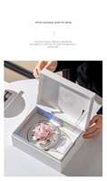 WF Porcelaine Fleur Sans Flamme Faite à la Main, Cadeau d'Aromathérapie pour la Maison, Décoration de Chambre, Ensemble d'Huiles Essentielles Liquides à Utiliser