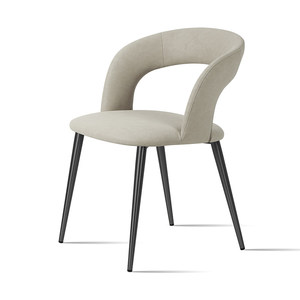 Silla de comedor de lujo minimalista moderna para uso doméstico, modelo de diseño con respaldo, adecuada para comedor y mesa de comedor, <span class=keywords><strong>mod</strong></span> - Product Image 3