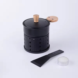 Grille à <span class=keywords><strong>fromage</strong></span> portable en métal, mini réchaud à café, poêle à griller antiadhésive avec support <span class=keywords><strong>pour</strong></span> bougie, nouvelle poêle à beurre <span class=keywords><strong>pour</strong></span> barbecue - Product Image 6