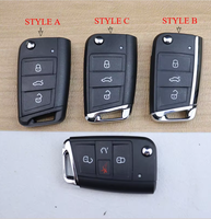 Coque de clé de voiture télécommandée sans clé de haute qualité en promotion pour VAG MQB, compatible avec les clés universelles VVDI Keydiy