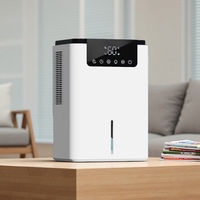 Déshumidificateur domestique basse consommation pour chambre et sous-sol, absorbeur d'humidité, sécheur d'air, unité compacte silencieuse et économe en énergie