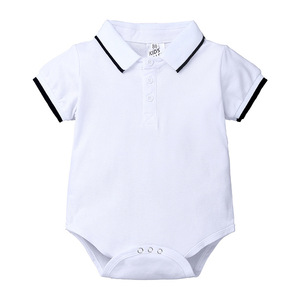 Ensemble de vêtements pour bébé garçon, polo à manches courtes et pantalon, 2 pièces, été - Product Image 2