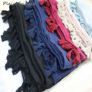 Haute qualité léger solide Voile Airflow respirant quatre saisons Logo personnalisé Hijab vente en gros bandanas ethniques musulmans pour femmes - Product Image 5