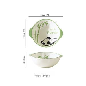 Набор керамической посуды для панды - Product Image 6