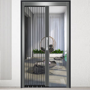 Porta in Rete Metallica Dorata - Porta Protettiva per Gatti e Topi - Porta Scorrevole Anti-Zanzare - Sandman - Product Image 1